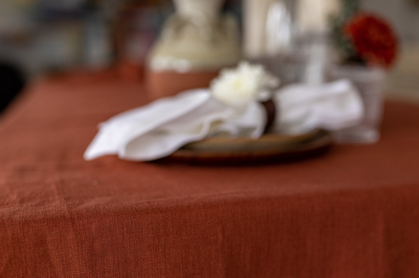 Tablecloth Terracotta